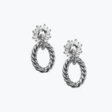 Shiny Rope Earrings | Gold