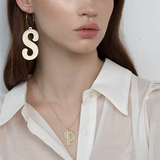 Queen A to Z Earring | L