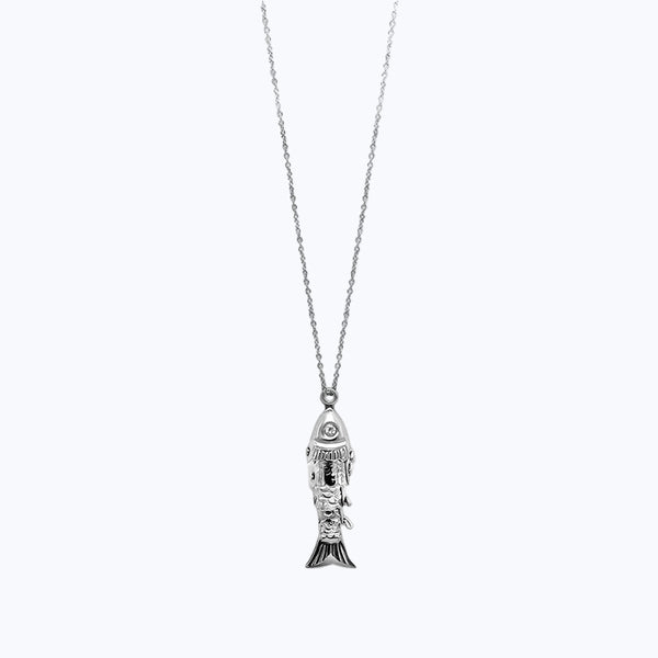 Pisces Necklace S | Silver