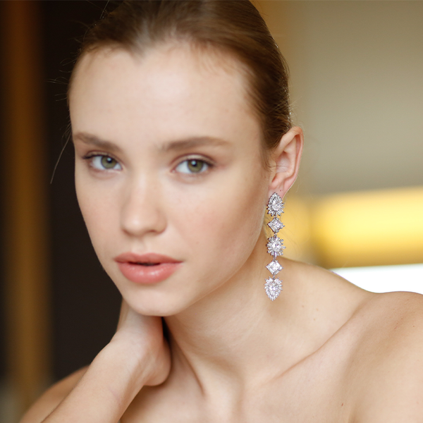 Ella Earrings | Silver