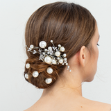 Pearl Hair Studs