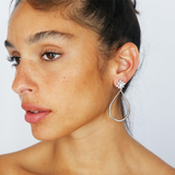 Lisbon Hoop Earrings | Silver