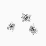 Rose Hair Studs
