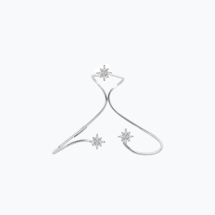Emmy Ring-Cuff | Silver – KEREN WOLF