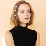 Pearl Hair Studs